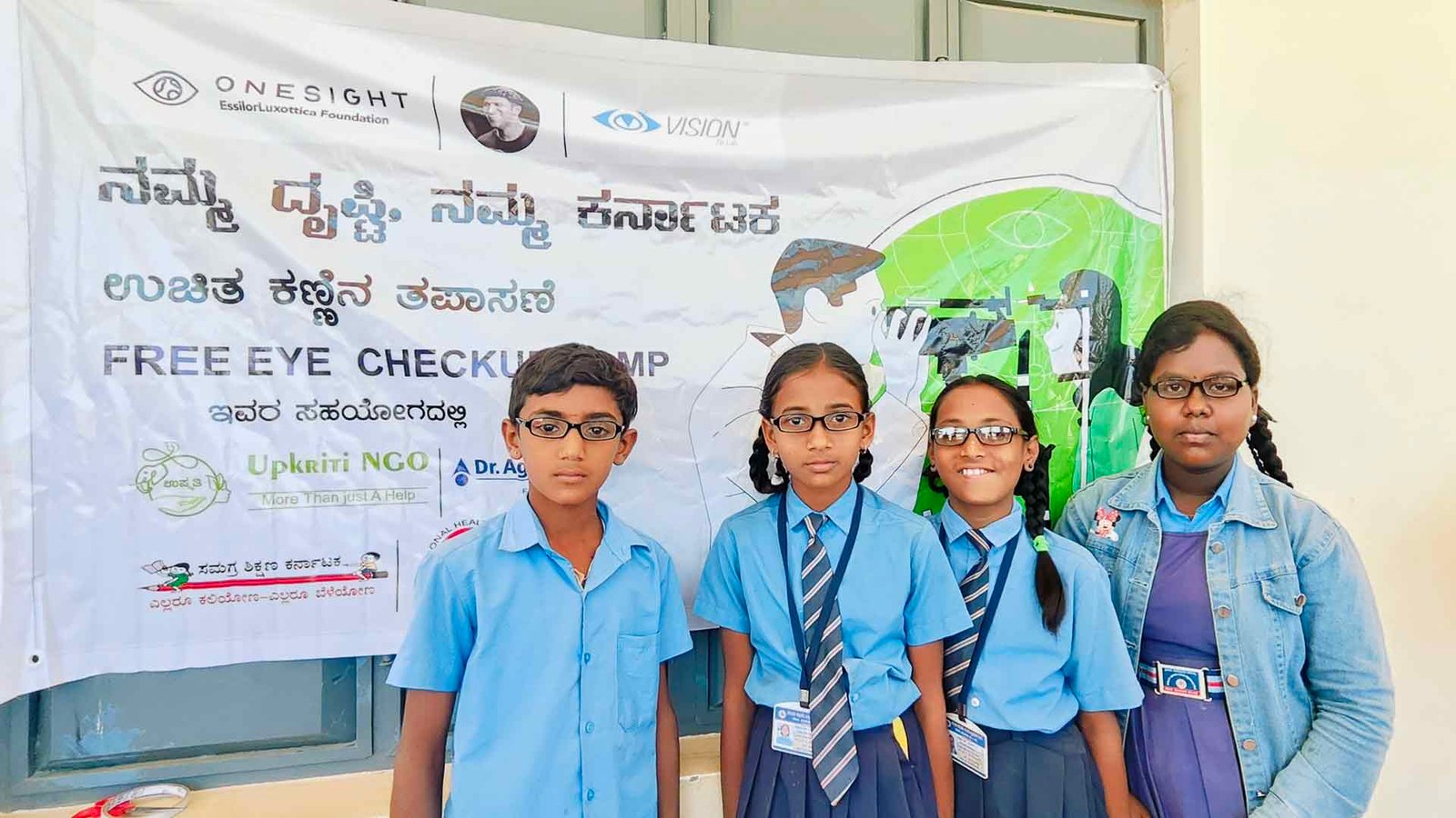 OneSight Eye Health & Vision Care Upkriti CSR