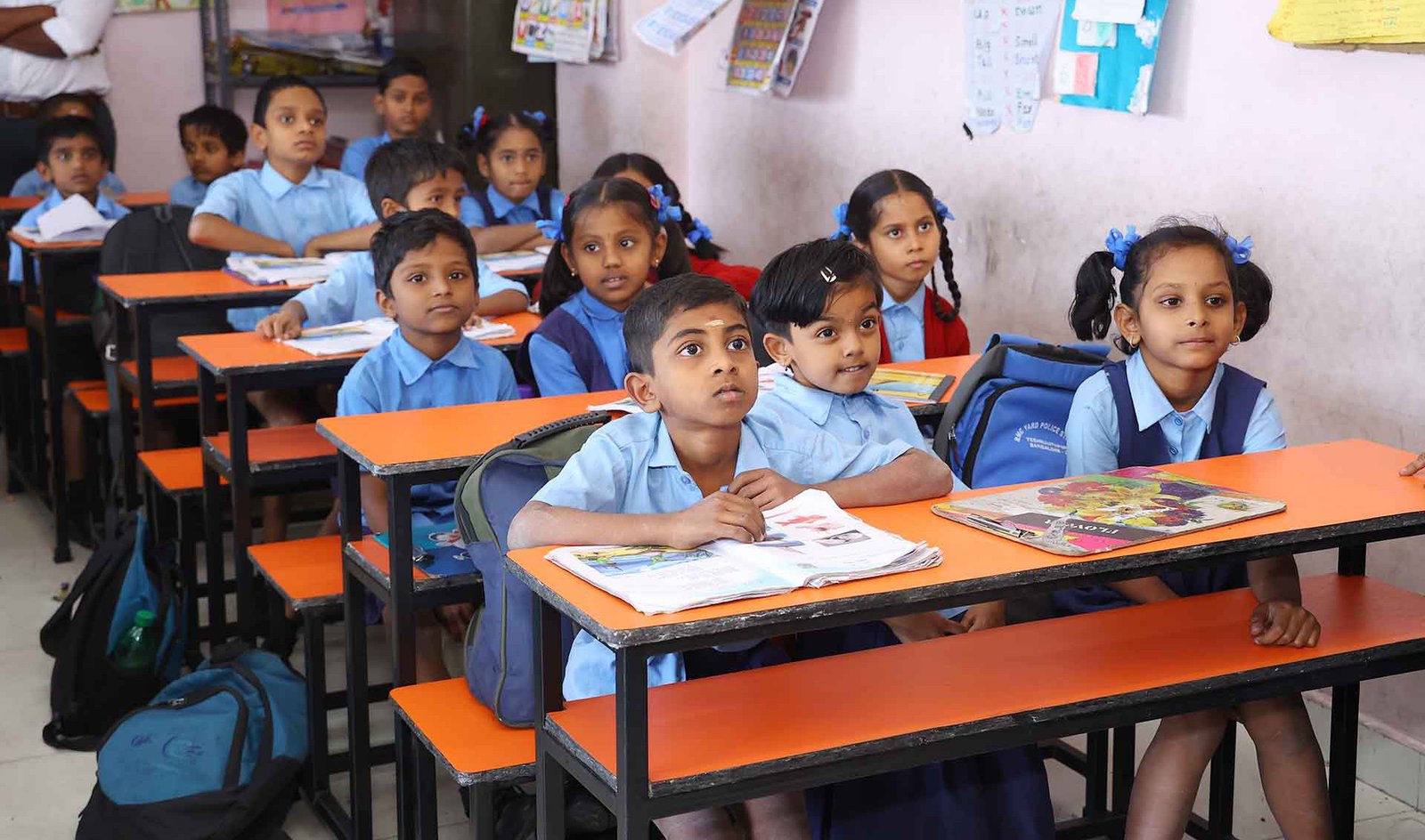 ITC Upkriti CSR School Desk Donation